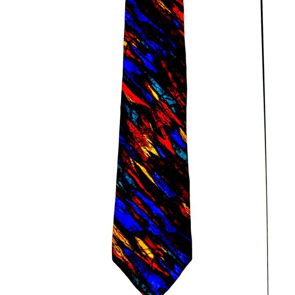 J. Garcia Collector's Edition "Banyan Trees" 100% Silk Tie by Stonehenge - Picture 1 of 4